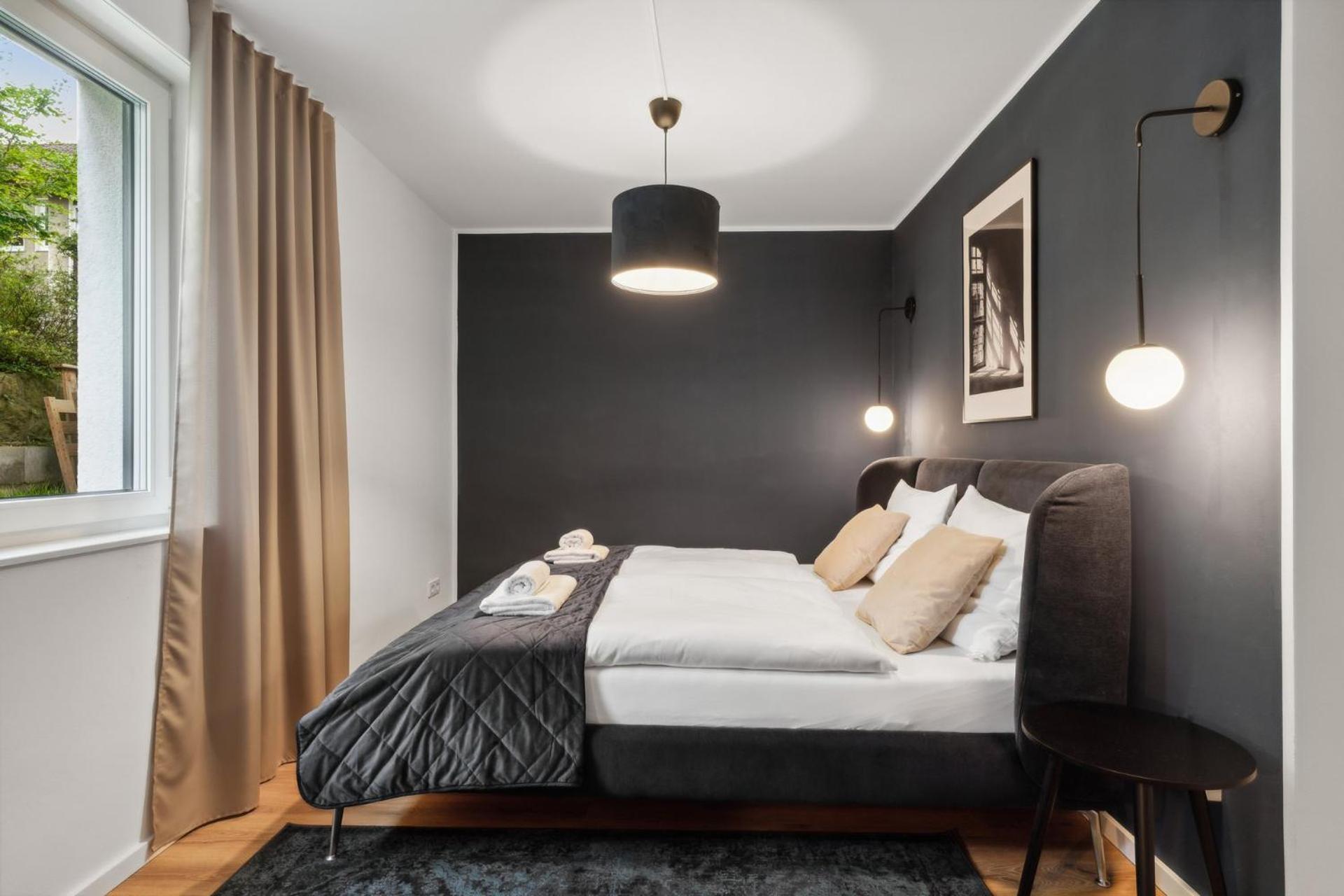 Deluxe Apartment In Bielefeld City Mit Parkplatz Und Terrasse Exterior photo